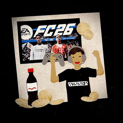 By Lene - Cutting & Embossing Die - Gamer  BLD1824