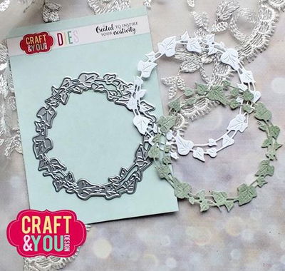 Craft and You - Die - Ivy Wreath CW338