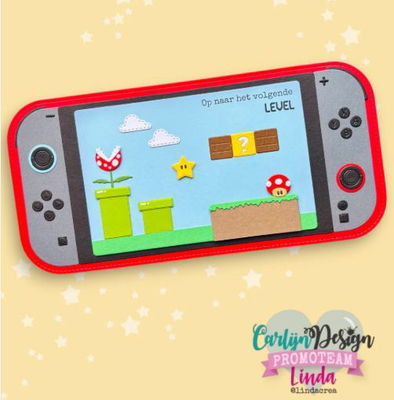 CarlijnDesign - Cutting & Embossing Die - Game Accessoires  CDSN-0347