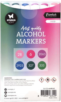 Studio Light  - Alcohol Markers Disco  SL-CO-MARK40