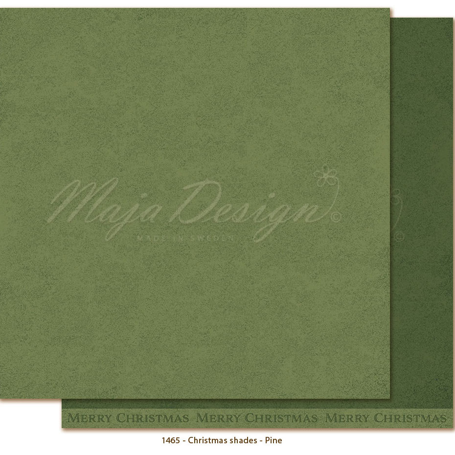 Maja Design - Monochromes - Christmas Shades - Pine Maja Design - Monochromes - Christmas Shades - Pine