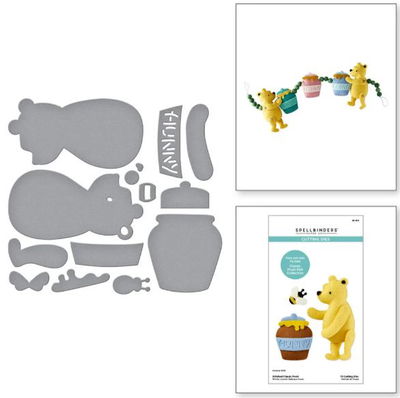 Spellbinders - Etched Dies - Stitched Classic Pooh S6-263 Spellbinders - Etched Dies - Stitched Classic Pooh S6-263