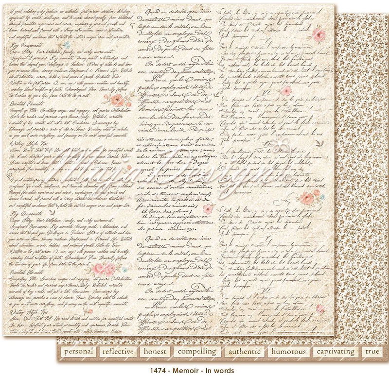 Maja Design - Memoir - In words