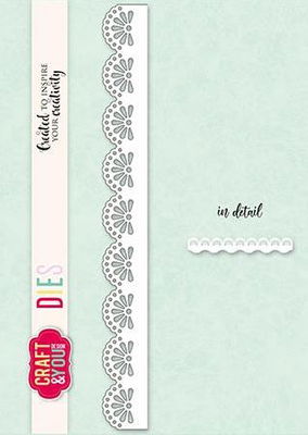 Craft and You - Die - Doily Border CW336