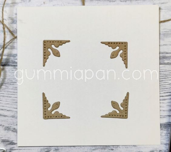 Gummiapan - Dies - Spetsiga Fotohörn D251009