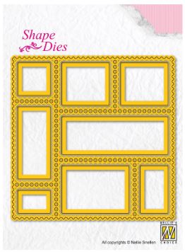 Nellies Choice - Emboss Die - Postal Stamp SD303