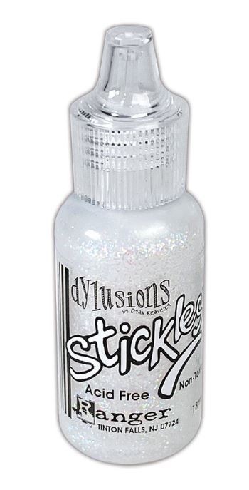 Ranger - Stickles Glitter Glue .5oz - Dylusions Dyamond Stardust