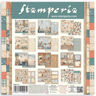 Stamperia - Paper Pad 8x8 - Family