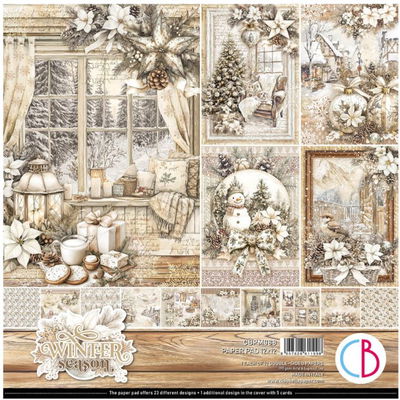 Ciao Bella - Winter Season - paper pad  12x12