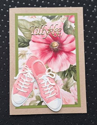 By Lene - Cutting & Embossing Die - Sneakers BLD1733