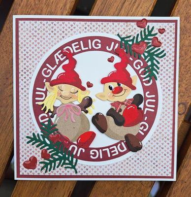 By Lene - Cutting & Embossing Die - XL Gnomes  BLD1786