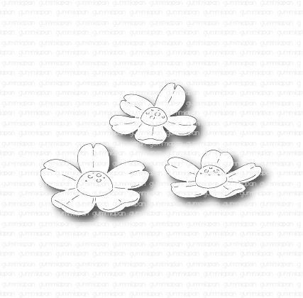 Gummiapan - Dies - Blommor D230148