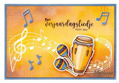 Marianne D - Die-Cuts - Making Music  VK9628