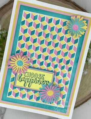 Creative Expressions - Building Blocks Mini Stencils cemlsbuild 10x7,5 cm