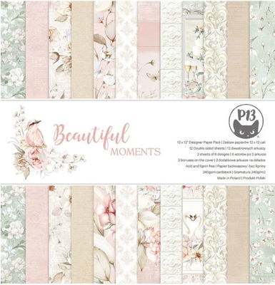Piatek13 - Paper pad - Beautiful Moments 12x12 P13-BEA-08