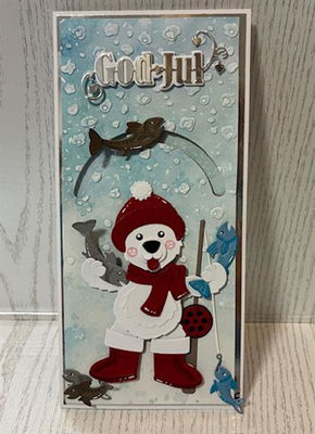By Lene - Cutting & Embossing Die - Fishing Rod BLD 1783
