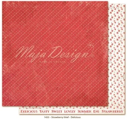 Maja Design - 12x12  Strawberry Thief - Delicious
