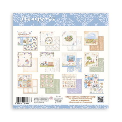 Stamperia - Paper Pad 8x8 - Create Happiness - Welcome Home