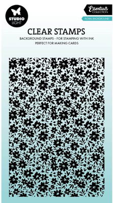 Studio Light - Clear Stamps - Flower Background STAMP918