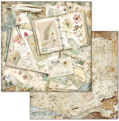 Stamperia Paper Pad 8x8 - Imagine