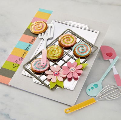 Spellbinders - Etched Dies - Make It & Bake It Cool It Cookie Rack  S5-727