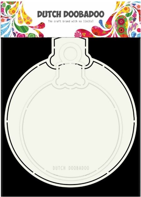 Dutch Boodaboo - Card Art A5 Christmas Ball  .680