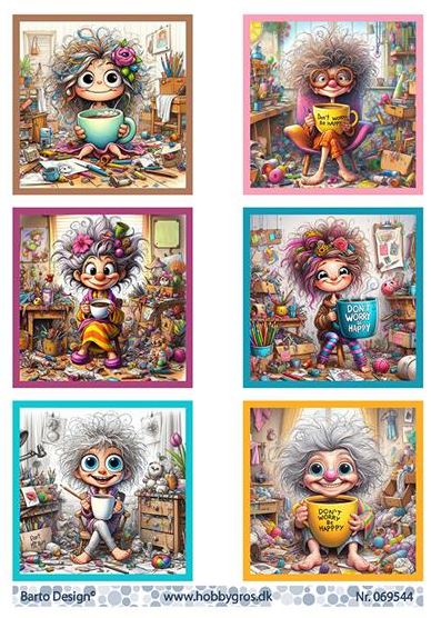 Barto - Decoupage - Pysseldamer 069544