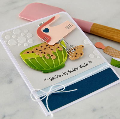 Spellbinders - Etched Dies - Make It & Bake It Magic Mixer  S5-728