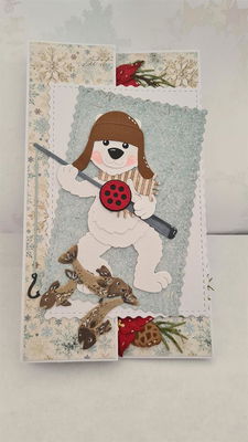 By Lene - Cutting & Embossing Die - Fishing Rod BLD 1783