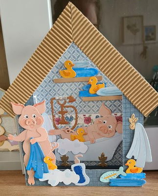 By Lene - Cutting & Embossing Die - Bathtub  BLD1758