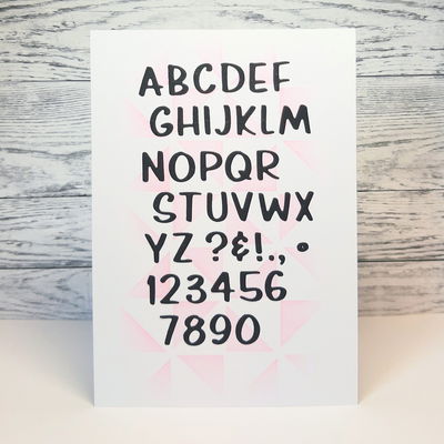 Gummiapan - Dies - Alfabet Denver  D220541