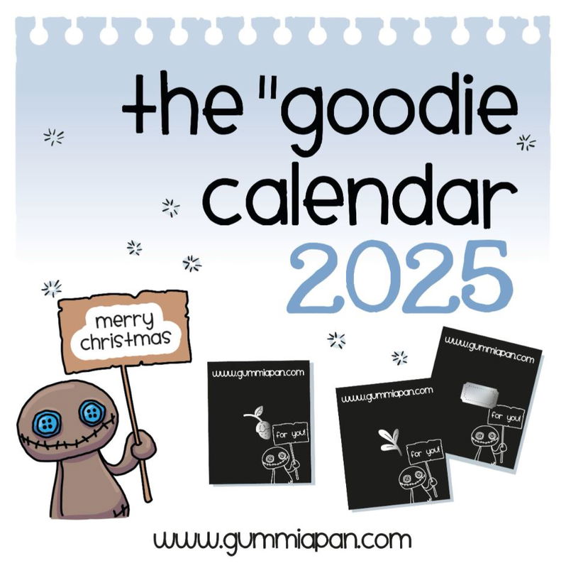 Gummiapan - The Goodie -Calendar 2025