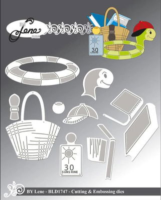 By Lene - Cutting & Embossing Die - Accessories for BLD1727 #6  BLD1747