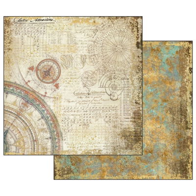 Stamperia Paper Pad 12x12 - Alchemy 10 sheets