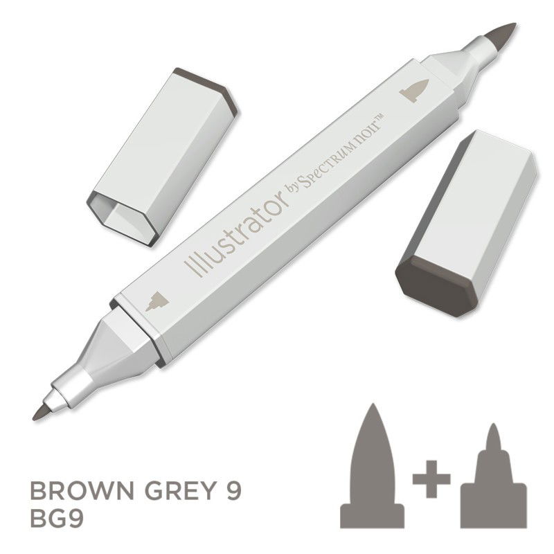 Spectrum Noir - Illustrator - Brown Grey 9