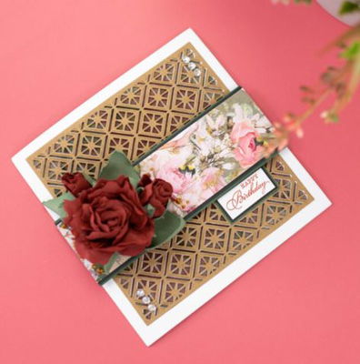 Crafters companion - metal die - Diamond Trellis DTR