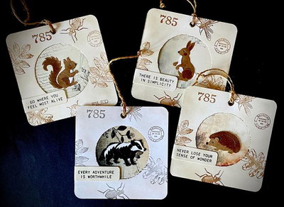 By Lene - Cutting & Embossing Die - Forest Friends  BLD1823