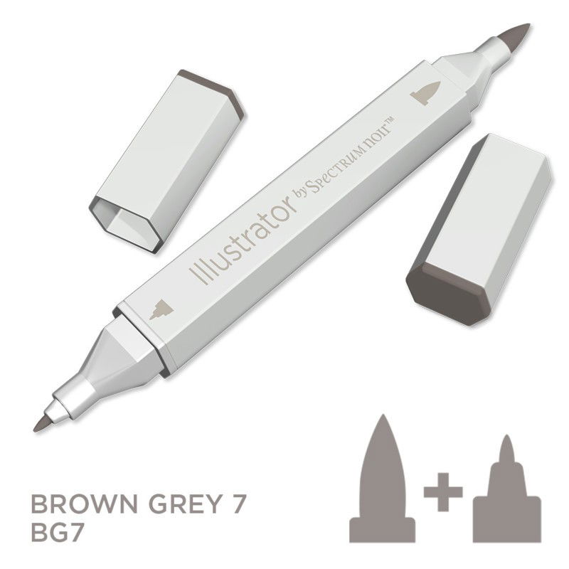 Spectrum Noir - Illustrator - Brown Grey 7