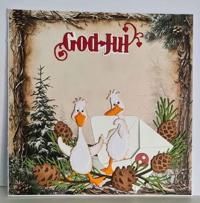 By Lene - Cutting & Embossing Die - God Jul  BLD1011