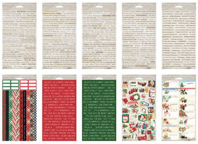 Tim Holtz Idea-Ology - Christmas Sticker Book TH94451