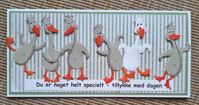 By Lene - Cutting & Embossing Die - Ducks BLD1775