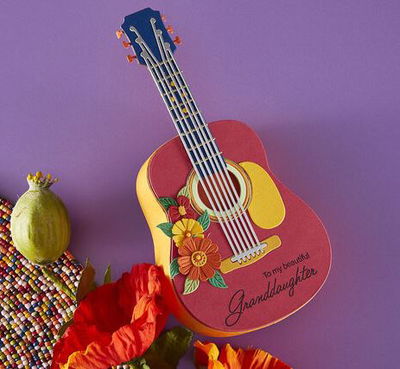 Spellbinders - Etched Dies - Majestic Guitar Box Creator BD-0978