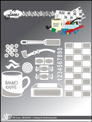 By Lene - Cutting & Embossing Die - Banko  BLD1815