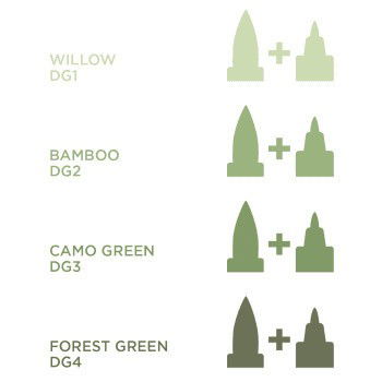 Spectrum Noir - Illustrator - DG2  Bamboo