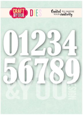 Craft and You - Die - Numbers CW392