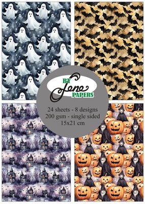 By Lene - Paper pad 15x15 - Halloween BLP045