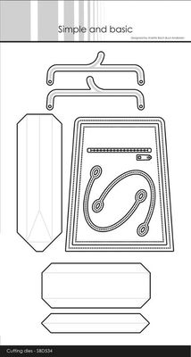 Simple and Basic - die - Small purse SBD534