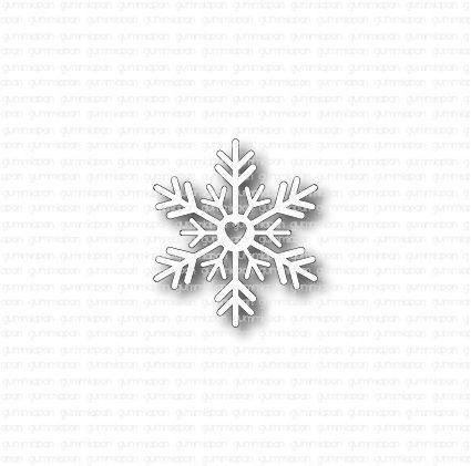 Gummiapan - Dies - Hjärtlig Snöflinga  D220940