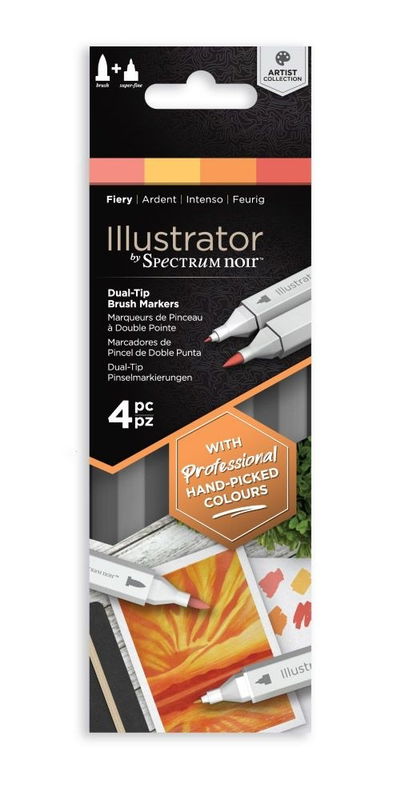 Spectrum Noir - Illustrator Fiery  4st