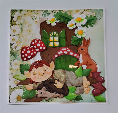 By Lene - Cutting & Embossing Die - Forest Friends  BLD1823